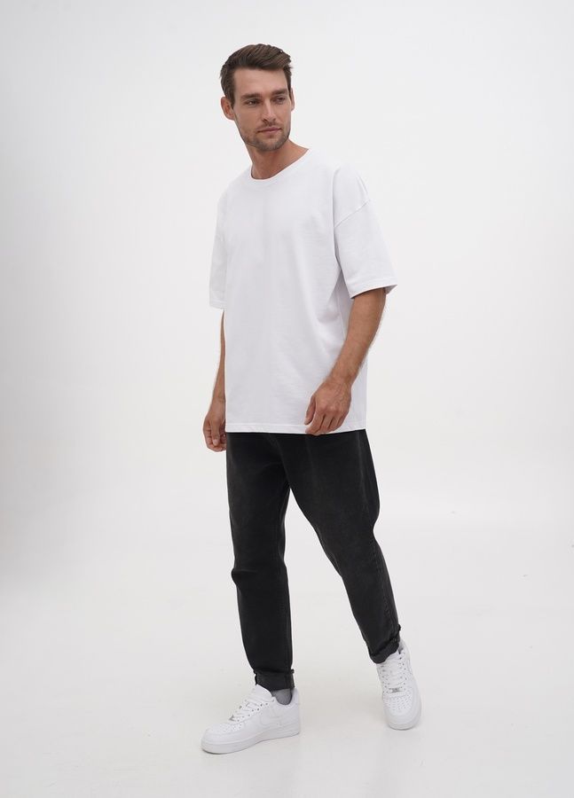 Oversize Heavy T-Shirt, White, S/M