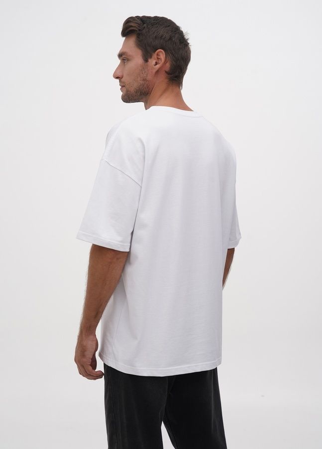 Oversize Heavy T-Shirt, White, S/M
