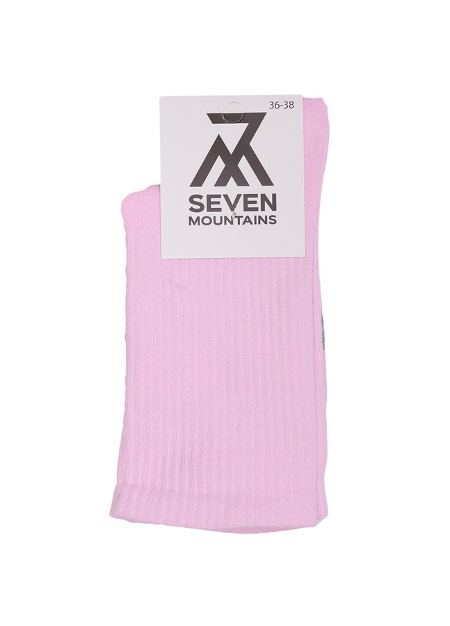 Ribbed socks, Розовый, 36-38