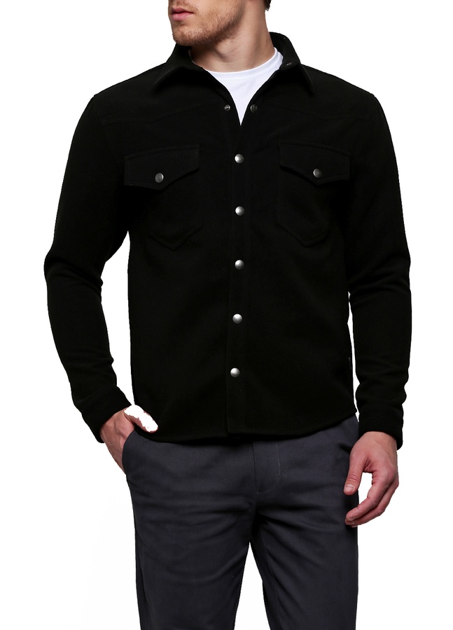 Cashmere Jacket, Чорний, XL