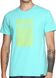 Graffity Wall Lime T-Shirt / Coral, Lime-Mint, XL