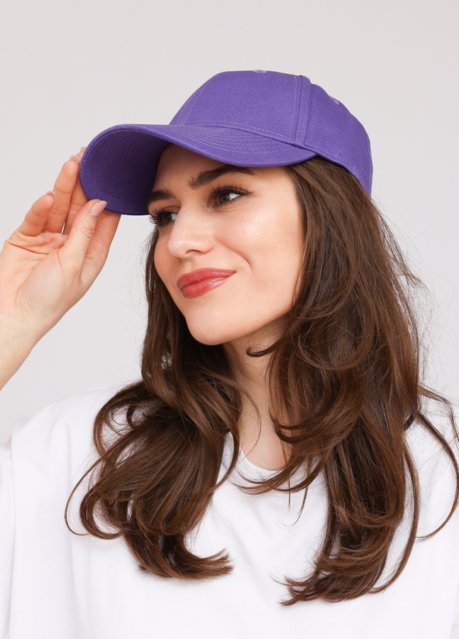 Baseball Cap, Фиолетовый, one size