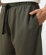 Трикотажные шорты свободного кроя, Темный Хаки, 2XL/3XL