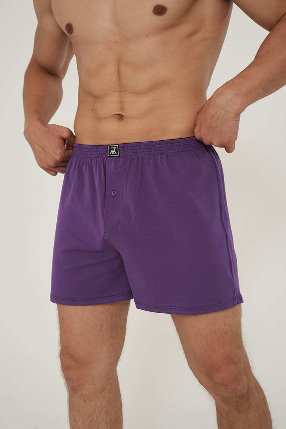 Boxer Shorts EL, Фиолетовый, 2XL/3XL