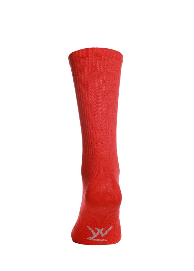 Ribbed socks, Червоний, 36-38