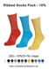 Ribbed socks pack, Pack 3-10%, 40-42