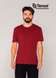 Футболка класична - Tencel, Бордовий, M