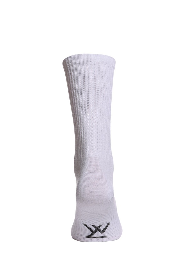 Шкарпетки в рубчик, Білий, 43-45