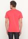 Pattern Circle Black T-Shirt / Red, Рожевий, M
