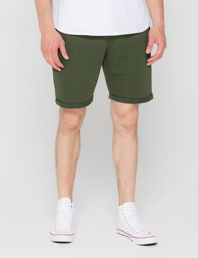 Knit shorts, Зелёный, 2XL/3XL