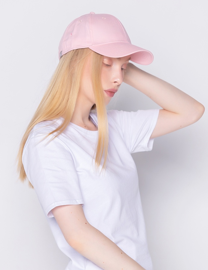 Baseball Cap, Розовый, one size