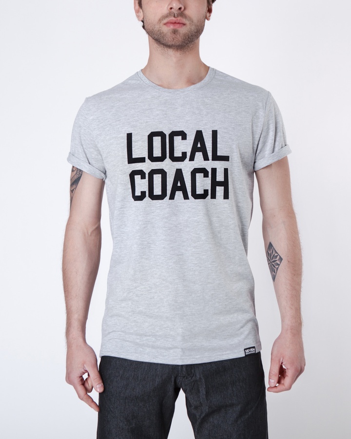 LocalCoach T-Shirt / Grey Melange