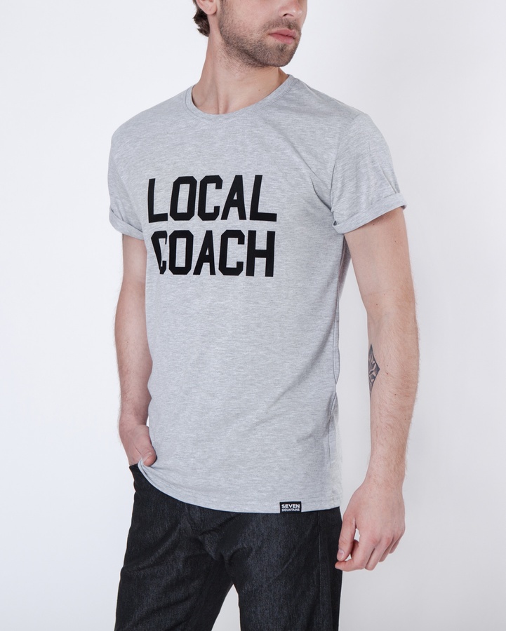 LocalCoach T-Shirt / Grey Melange