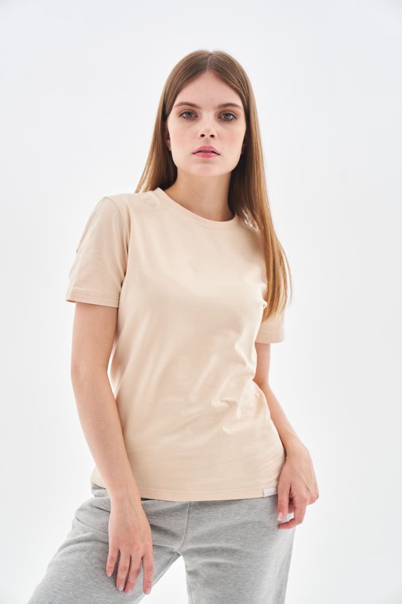 Футболка Basic T-shirt EL - Бежевий, Бежевий, M