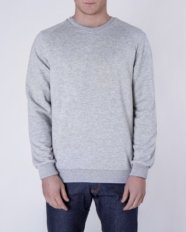 Sweatshirt Classic / grey melange, Сірий меланж, S