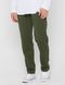 Трикотажні штани з прямим низом , Зелений, 2XL/3XL
