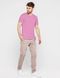 Basic cotton T-shirt, Pink, XL