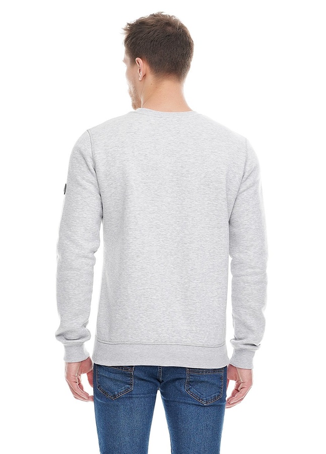 Pack Basic Sweatshirt (2), Сірий меланж, M